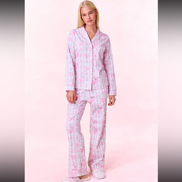 LoveShackFancy X Roller Rabbit Heirloom Pajamas XS NWT - Picture 1 of 16